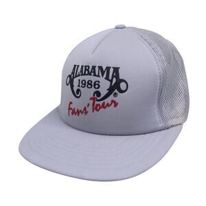 Vintage 1984 Alabama Fans Tour Trucker Hat